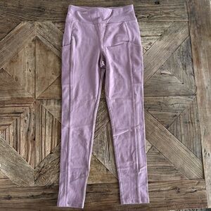 NWOT Art Class Soft Lilac High-Waisted Girls Leggings M (8)